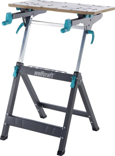 Wolfcraft 6871000 Klem- Og Maskinbord Master 750 Ergo 13,2 Kg Svart, Sølv (6871000)