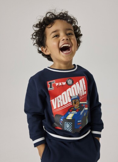 Name It Odin Paw Sweat Blå 110