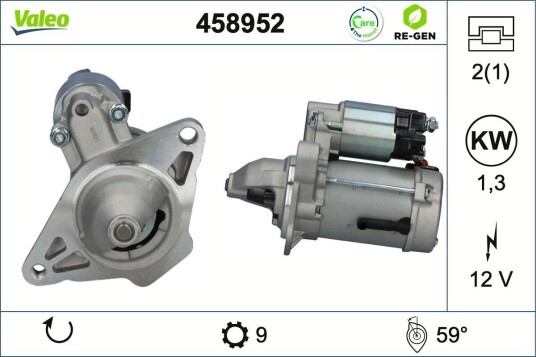 VALEO 458952 Starter VALEO 458952 Starter