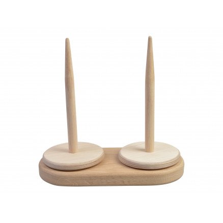 fromWOOD Nøsteholder i Tre til 2 nøster 28 cm