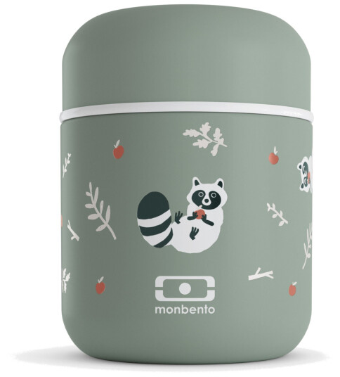 Monbento Mb Capsule Mattermos Grønn Raccoon Monbento Mb Capsule Mattermos Grønn Raccoon