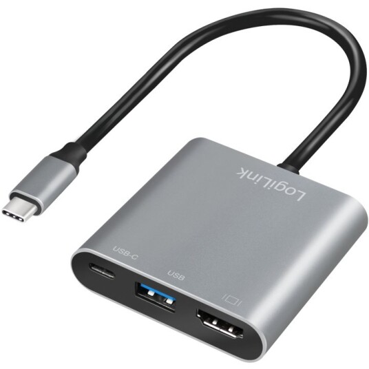 LogiLink USB-C -> HDMI/USB-A/USB-C PD 4K/60 Hz