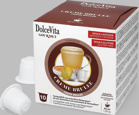 Dolce Vita | Crème Brûlée 10 kapsler til Nespresso®