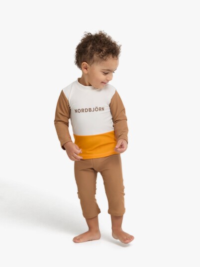 Nordbjörn Almö UV-Sett Brown/orange 110-116