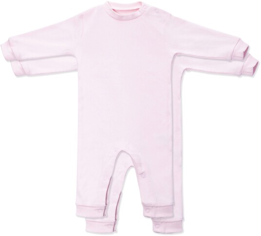 Tiny Treasure Maxime Jumpsuit 2-pack Pink 74 Tiny Treasure Maxime Jumpsuit 2-pack Pink 74