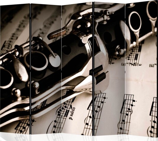 Romdeler - Clarinet and music note II 225x172 - Artgeist sp. z o. o.