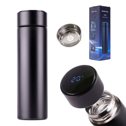 Termokrus smart LED 500ml svart