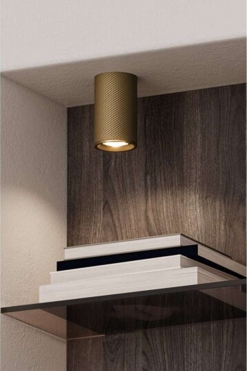 Taklampe Aromas del Campo Latto dimmbar Gull / Messing Stue Aluminium Moderne 10 Gull / Messing