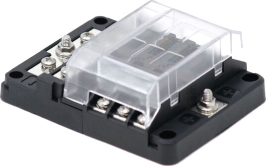 Egis Mobile Electric Mobil Elektrisk Sikringsskap 6x ATC Minus Rekkeklemme