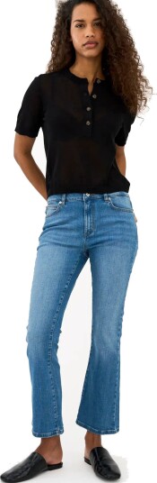 IVY Copenhagen Ivy Johanna Kick Flare Jeans Wash I   Blue   27 x 30