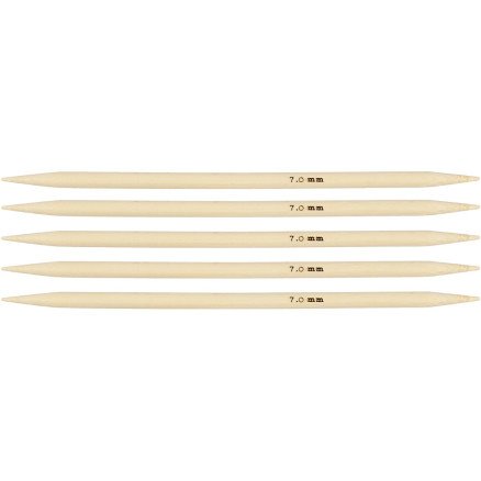 Diverse Strømpepinnesett L: 20 cm størrelse 7 mm 1 sett