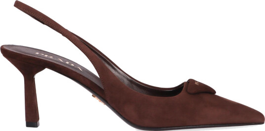 Prada Dame Sko Brun 37 EU,