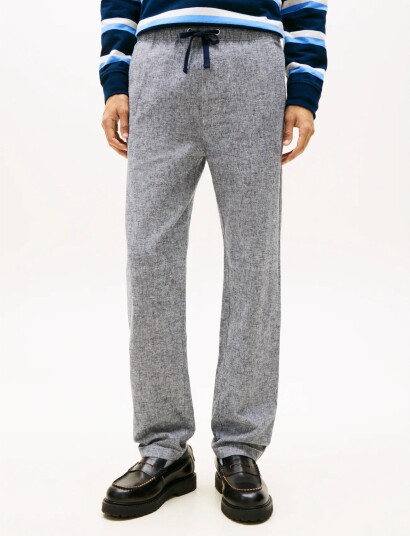 Tommy Jeans Tjm Sonny Linnen Mix Chino Pant Navy L