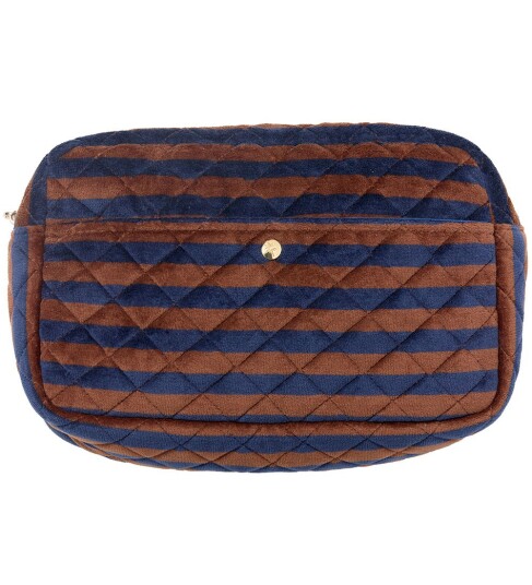 Beauty Bag Large Blues & Stripe Large Beauty Bag Large Blues & Stripe Large