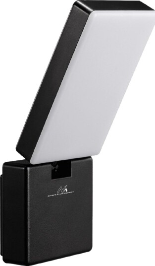 Maclean Flomlys Maclean Led Lampe Sort 10W Ip65 700Lm Nøytral Hvit 4000K Mce514 B