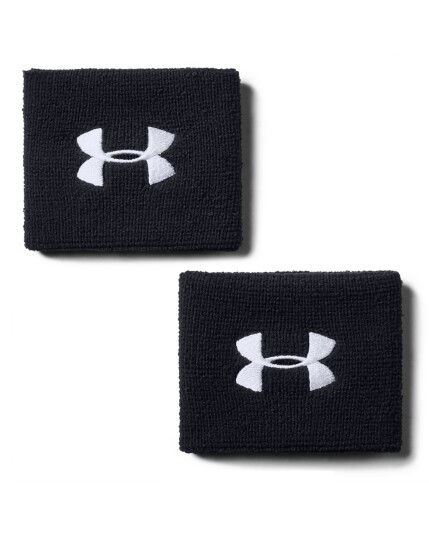 Under Armour Performance Wristbands Black Under Armour Performance Wristbands Black