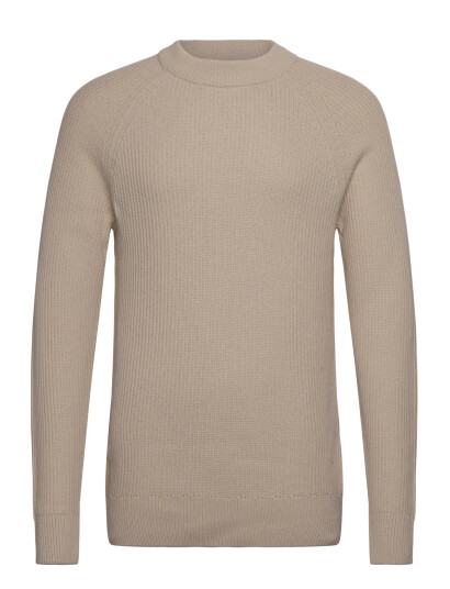 Casual Friday Cfkristian Raglan Rib Crew Nec - Beige - S