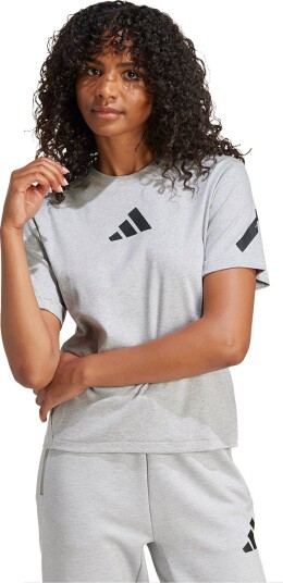 adidas Z.N.E. T skjorte Dame Grå L