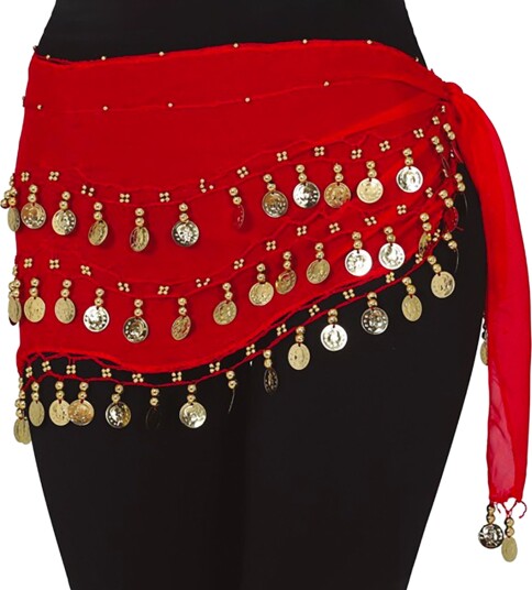Fiestas Guirca Rødt Esmeralda Sjal 18814