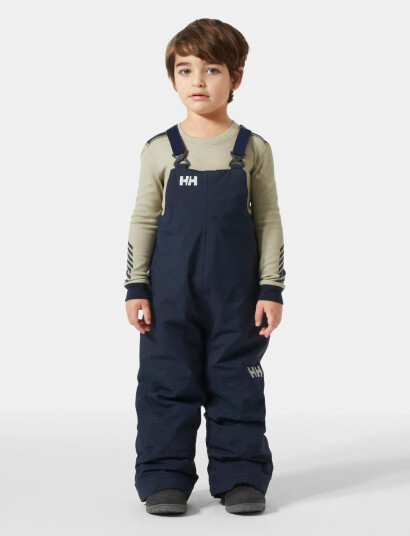 Helly Hansen K Rider 2 Ins Bib Skibukser Vinter Barn Black 86