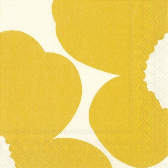 Marimekko servietter lunsj Isot Unikot cream
