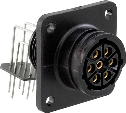 Te Connectivity 796403 1 Rundstiftkontakt Samlet Polantall 4 Tray 1 Stk