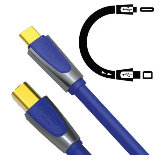 Chord Clearway USB C-B 1m USB-kabel