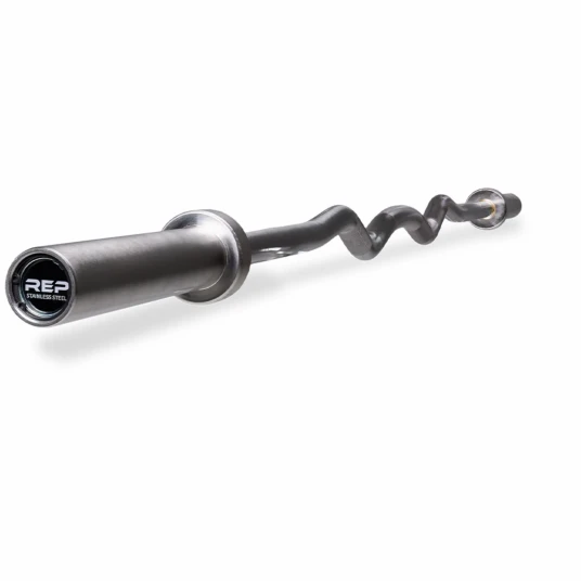 REP Fitness Rackable EZ Curl Bar  Rustfritt stål