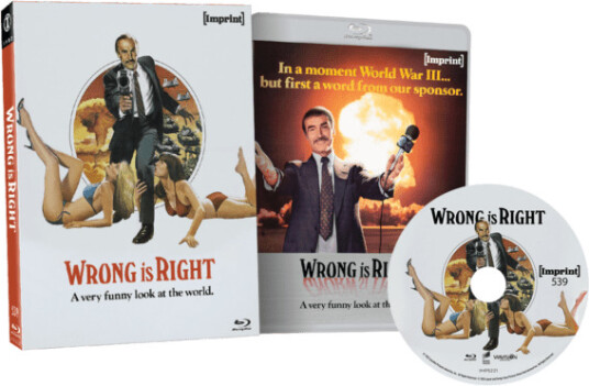 Wrong Is Right 1982 / Ett sekund før null Bluray