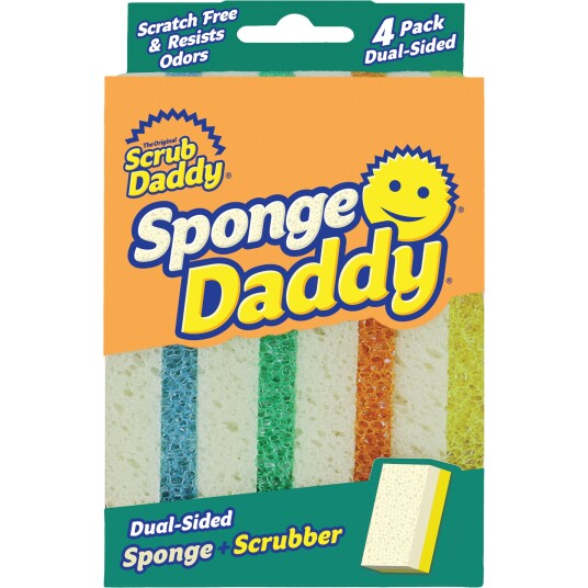 Scrub Daddy Sponge Daddy Dual sided Sponge + Scrubber Scrub Daddy Sponge Daddy Dual sided Sponge + Scrubber