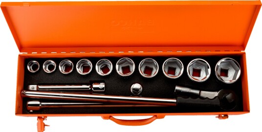 Bahco Pipenøkkelsett 3/4" Firkant 8845NM