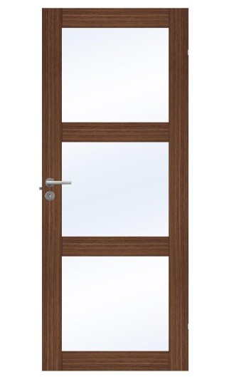 Swedoor Dørbl Unique Gw03 7x20 Valnøtt