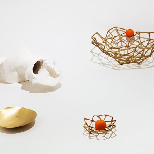 Tom Dixon Bone Skål liten messing