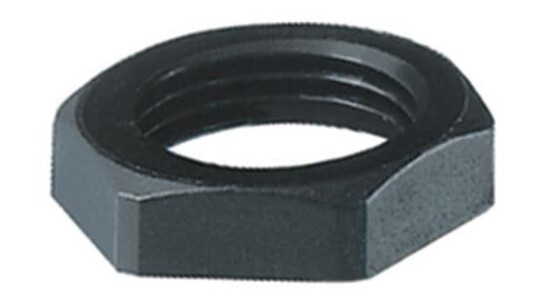 Rutab 1477251 Kontramutter svart halogenfri M12 Installasjonsmaterial