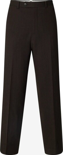 Selected Slmrelaxed-Brooks Wool Blend Trs - DELICIOSO - 46