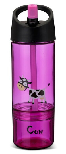 Carl Oscar Barneflaske 2 i 1 0,3 + 0,15L Cerise