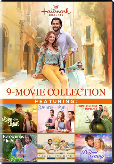 Hallmark 9Movie Collection: Love of the Irish Savoring Paris A Greek Recipe for Romance Two Scoops of Italy My Argentine Heart The Perfect Setting A Safari Romance Caribbean Summer DVD