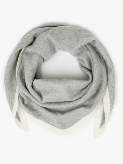 Nohr Studio Lara Duo Wool Cashmere Triangle L Grønn ONE SIZE Nohr Studio Lara Duo Wool Cashmere Triangle L Grønn ONE SIZE