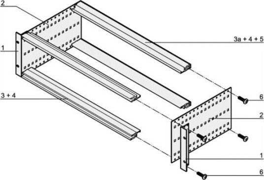 Nvent Schroff 24563134 Komponentholder 19 Flerfarget 1 Stk Nvent Schroff 24563134 Komponentholder 19 Flerfarget 1 Stk