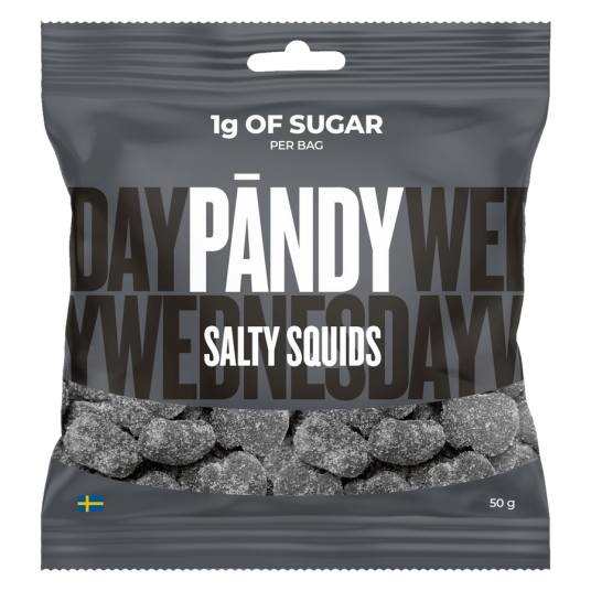 Pandy Candy Salty Squids 50g x 14pcs Pandy Candy Salty Squids 50g x 14pcs