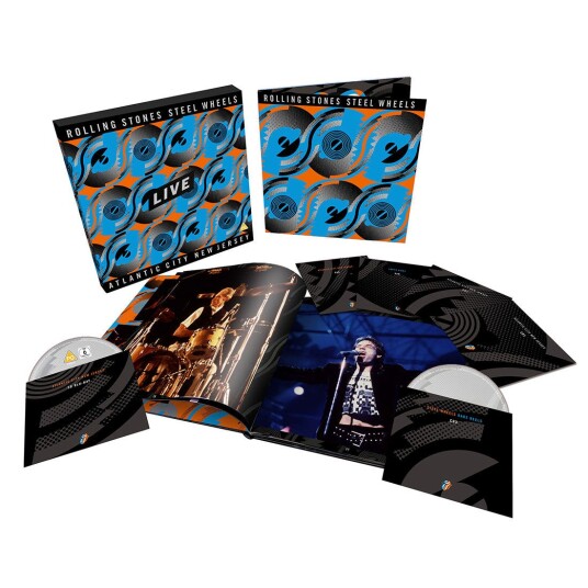 The Rolling Stones Steel Wheels Live (Atlantic City, NJ, 1989) CD The Rolling Stones Steel Wheels Live (Atlantic City, NJ, 1989) CD