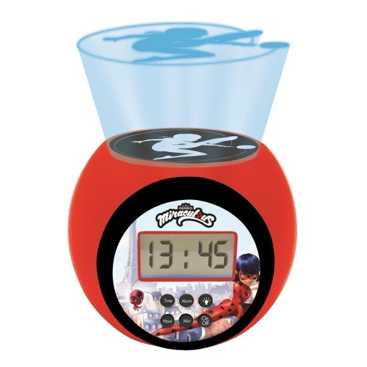 Lexibook - Miraculous Projector Alarm Clock with Timer (RL977MI) Lexibook - Miraculous Projector Alarm Clock with Timer (RL977MI)