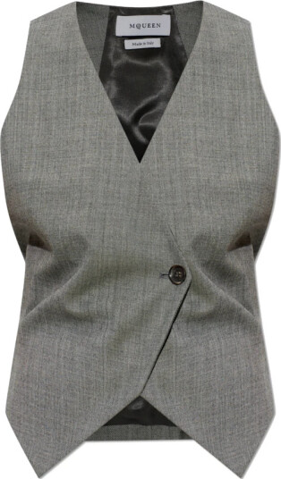 Alexander McQueen Dame Jakker Grå M, Alexander McQueen Dame Jakker Grå M,