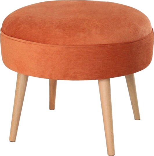 Graysen Sittepuff 52 cm Oransje