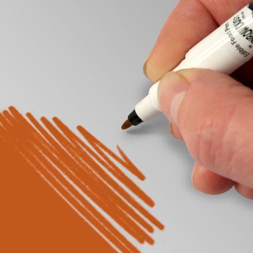Food Art Pen Spiselig Tusj  Oransje 