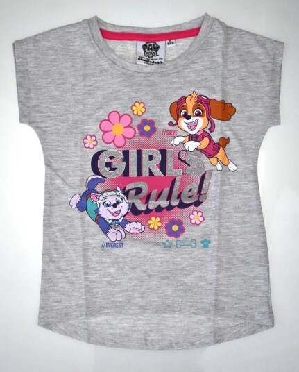 Paw Patrol T-skjorte Girls Rule - 128 / 8 år - Barn - 60% bomull/40% polyester