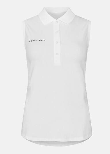 Röhnisch Nicky Sleeveless Poloshirt White L Skjorter