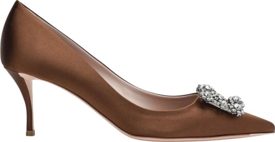 Roger Vivier Dame Sko Brun 38 1/2 EU, Roger Vivier Dame Sko Brun 38 1/2 EU,