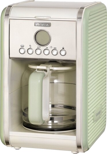 Ariete Vintage Kaffemaskin 12 Kopper Grønn