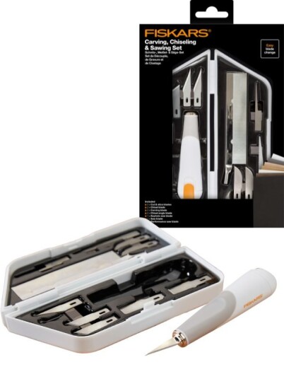 Fiskars Premium Performance Presisjonskniv sett med blader inkludert Fiskars Premium Performance Presisjonskniv sett med blader inkludert